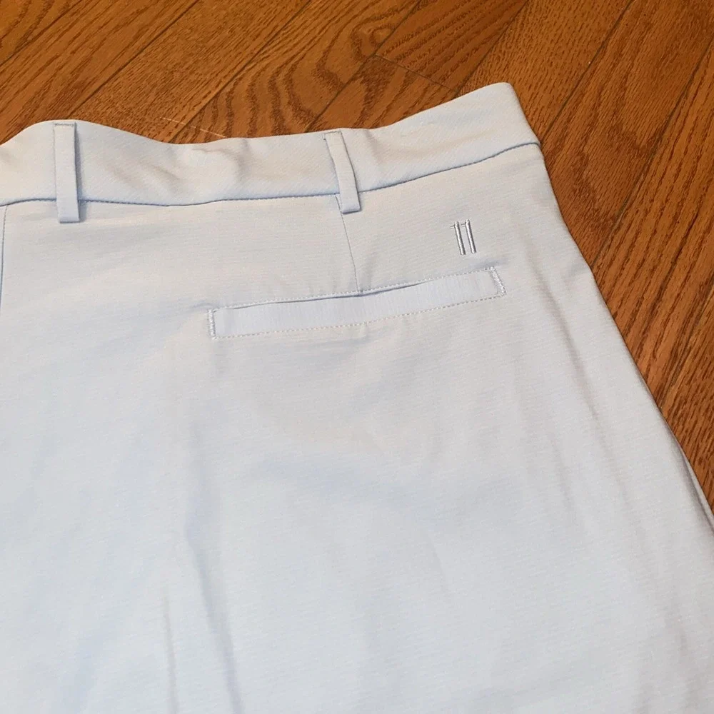 Walter Hagen Flat Front P11 Golf Shorts‎ Mens Size 36 Blue Wrinkle Resistant
